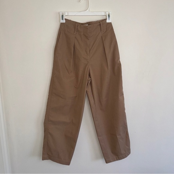 Aritzia Wilfred Free Day Off Pants Beige Tan Womens 00 - Picture 2 of 8